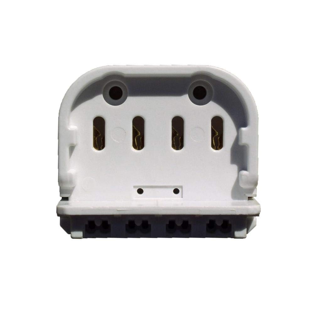 Leviton WH FLUOR MED BI-PIN / 18/24/36W 660W600V, 13452, White
