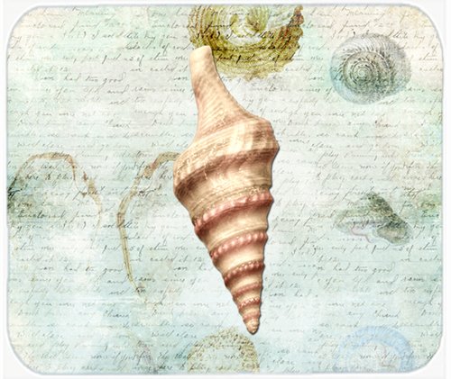 Caroline's Treasures SB3049MP Beach Horse Conch Shell Mouse Pad, Hot Pad or Trivet for Home Office Gaming Working Computers Laptop Mouse Mat,Washable