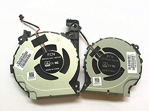 Replacement Cooling Cooler Fan CPU & GPU for HP Pavilion 15-CX 15-CX0000 15-CX0056WM 15-CX0058WM TPN-C133
