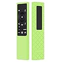 JCMOYUTY AH81-15047A Remote Cover for Samsung Soundbar HW-Q60C HW-B650 HW-C450 HW-Q60B AH81-15439A Q990C Remote Case Silicone Protector Green Glow in