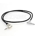 SZRMCC Tentacle Sync Zaxcom 3.5mm TRS to Right Angle 00B 4 Pin Male Timecode Cable for RED Epic Scarlet DSMC2 Camera