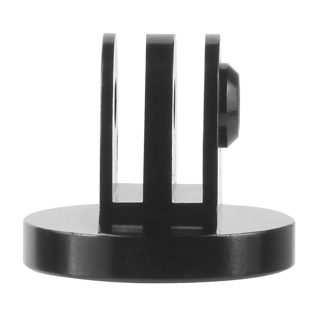 NovelGoal Mini Tripod Mount Adapter 1/4" Aluminium Alloy Base Compatible with GoPro Sports Action Camera Accessories (Black)