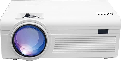Core Innovations 150" LCD Home Theater Projector (White)