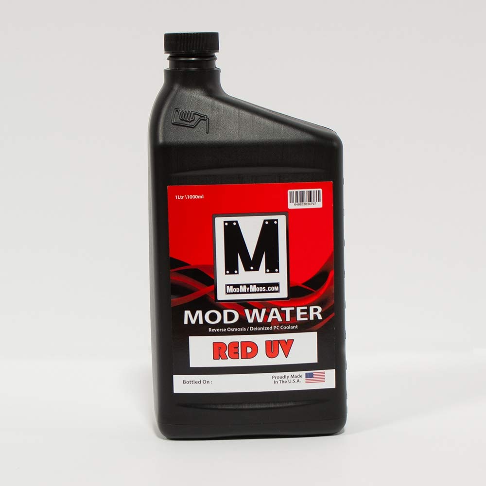 ModMyMods ModWater PC Coolant- Red UV – 1 Liter (MOD-0277)