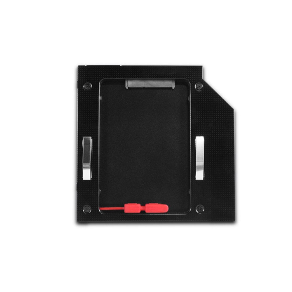 Vantec SSD/HDD Aluminum Caddy for 12.7mm ODD Laptop Drive Bay (MRK-HC127A-BK)
