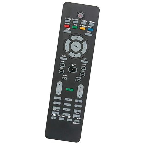 Replace Remote Control for Magnavox TV 32MF339B 42MF439B/F7 42MF439B 19MF330B 19ME360B