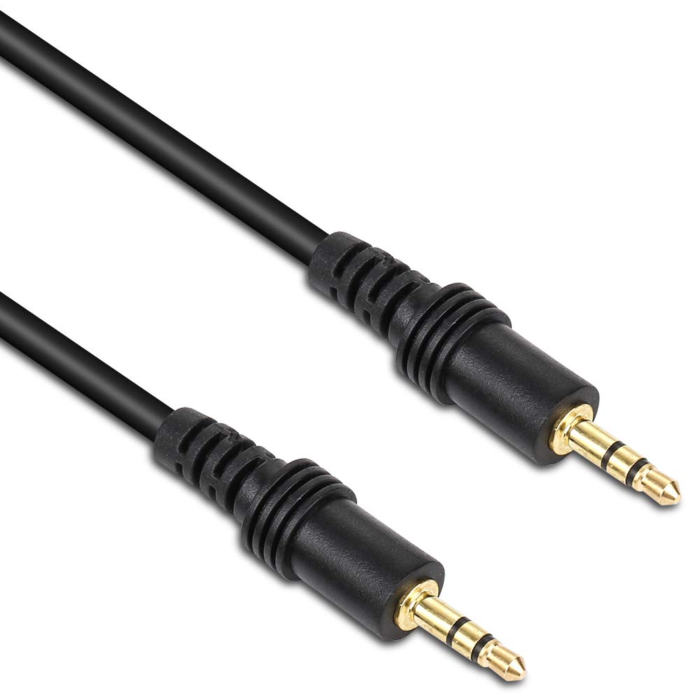 DTOL Aux Cable 3.5mm Audio Cord for Car Heavy Duty Male to Male Jack Auxiliary Cord Extension Adapter for Apple iPhone, Android for Samsung Galaxy…