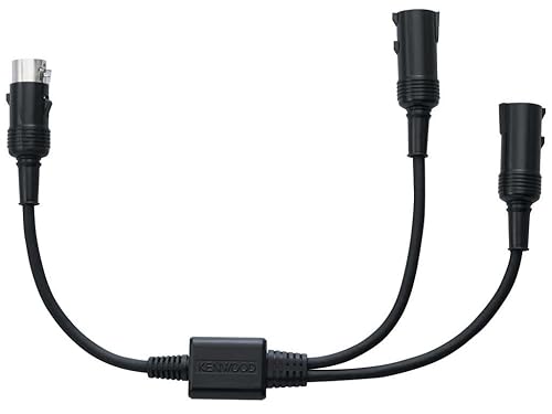 KENWOOD CA-Y107MR Y-Adaptor Cable for control of (2) KENWOOD Marine Remotes to control your KENWOOD Marine Stereo (remotes not included)