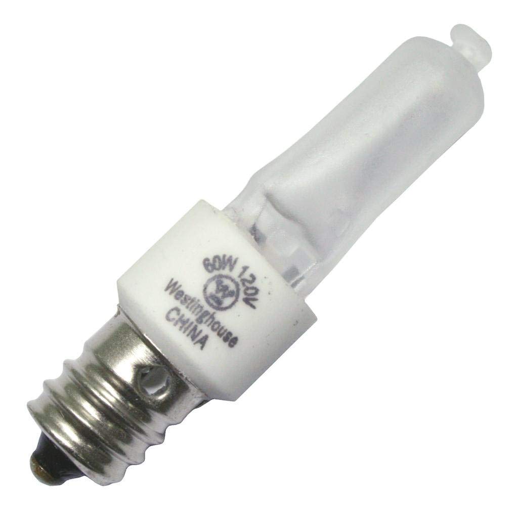 Westinghouse 06255 - HKX60FR/E12 Screw Base Single Ended Halogen Light Bulb