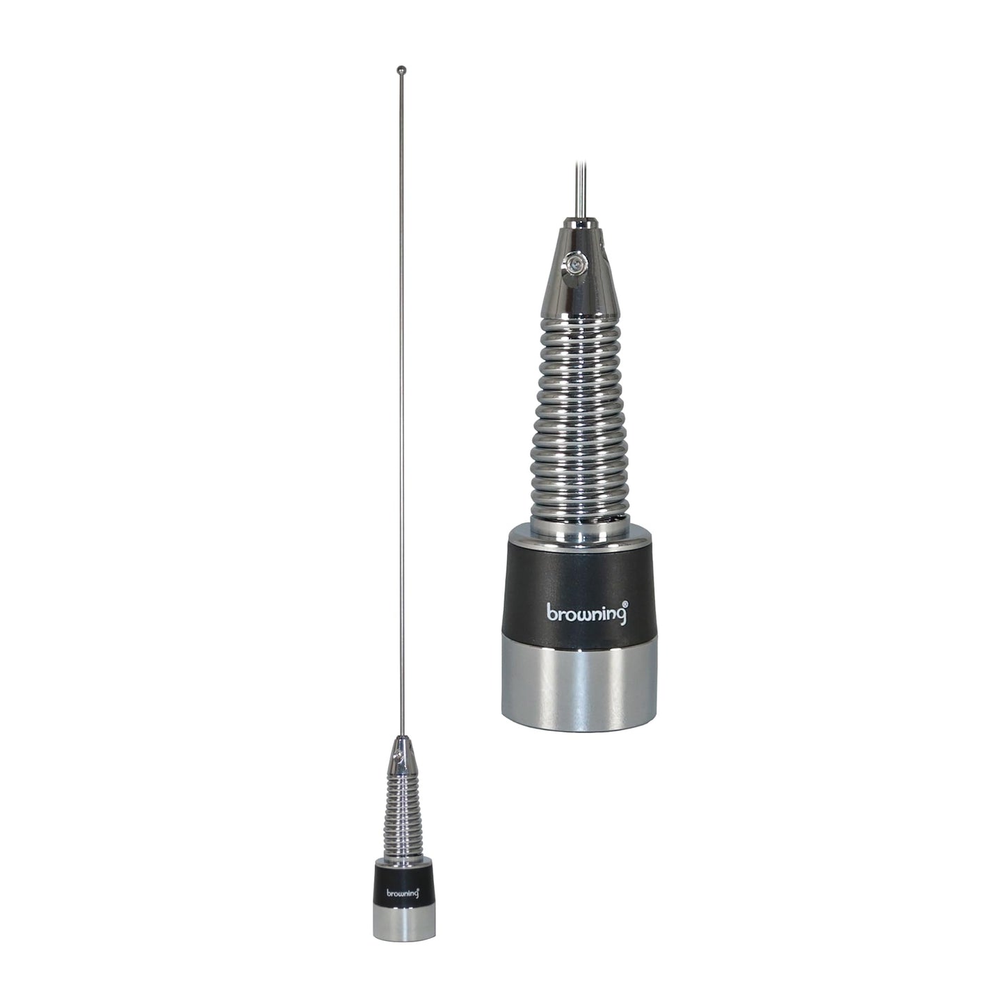 BROWNING 136MHz-174MHz VHF Unity Gain Land Mobile NMO Antenna, Stainless Steel (BR-167-S)