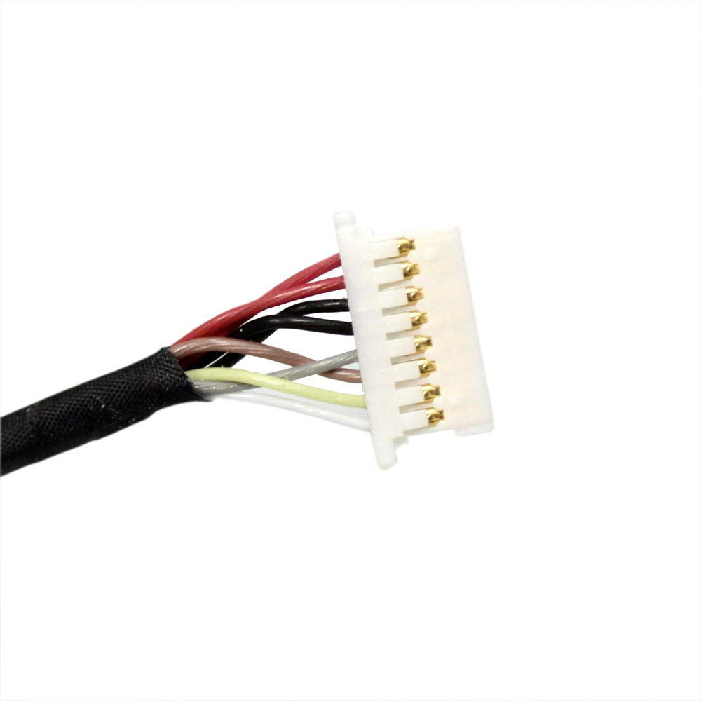 Zahara DC Power Jack with Cable Plug Replacement for HP 430 440 450 455 470 G4 G5 G6 G7 853905-F7A 853905-Y7A 853905-S7A CBL00760-0050 ?7cm?