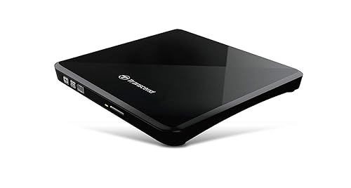 Transcend TS8XDVDRW-K External DVD-Writer - Black - DVD-RAM/?R/?RW Sup
