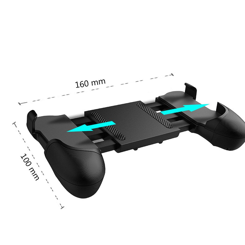 SUNCHI Universal Mobile Game Joystick Spiral Mini Joystick Game Handle Grip Controller Rocker Joypad Foldable Stand Holder for Cellphones (Handle