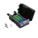 TwinkleBay D-SUB DB15 Female 15Pin Jack Port to Terminal Breakout Board Connector 3Row Plug, DR15 VGA Female with Case