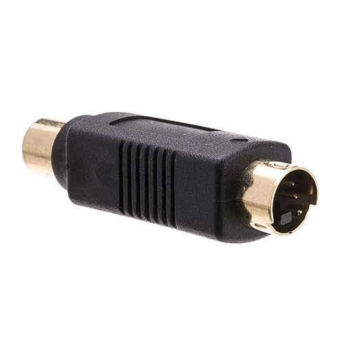 S Video Male / RCA Female, Bi-Directional Adaptor