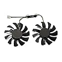 Rakstore GA81S2U GA81O2U 75mm Graphics Card Cooling Fan Replacement for ZOTAC GTX 970 Quiet Cooler Fan