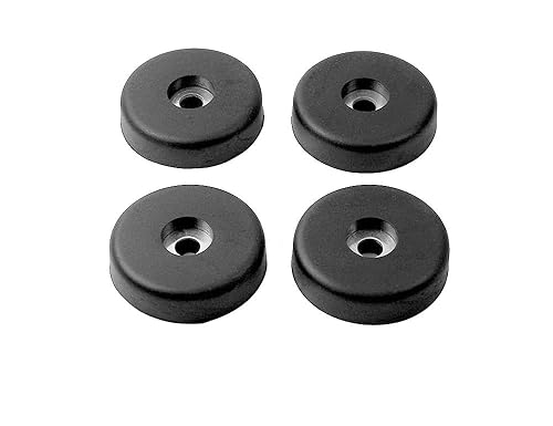 KROYWACHS DJ Speaker Cabinet Rubber Feet for Speaker Cabinets and Flight Case? Repair Kit Accessories Woofer 4PCS 40x10mm for Home Theater Karaoke