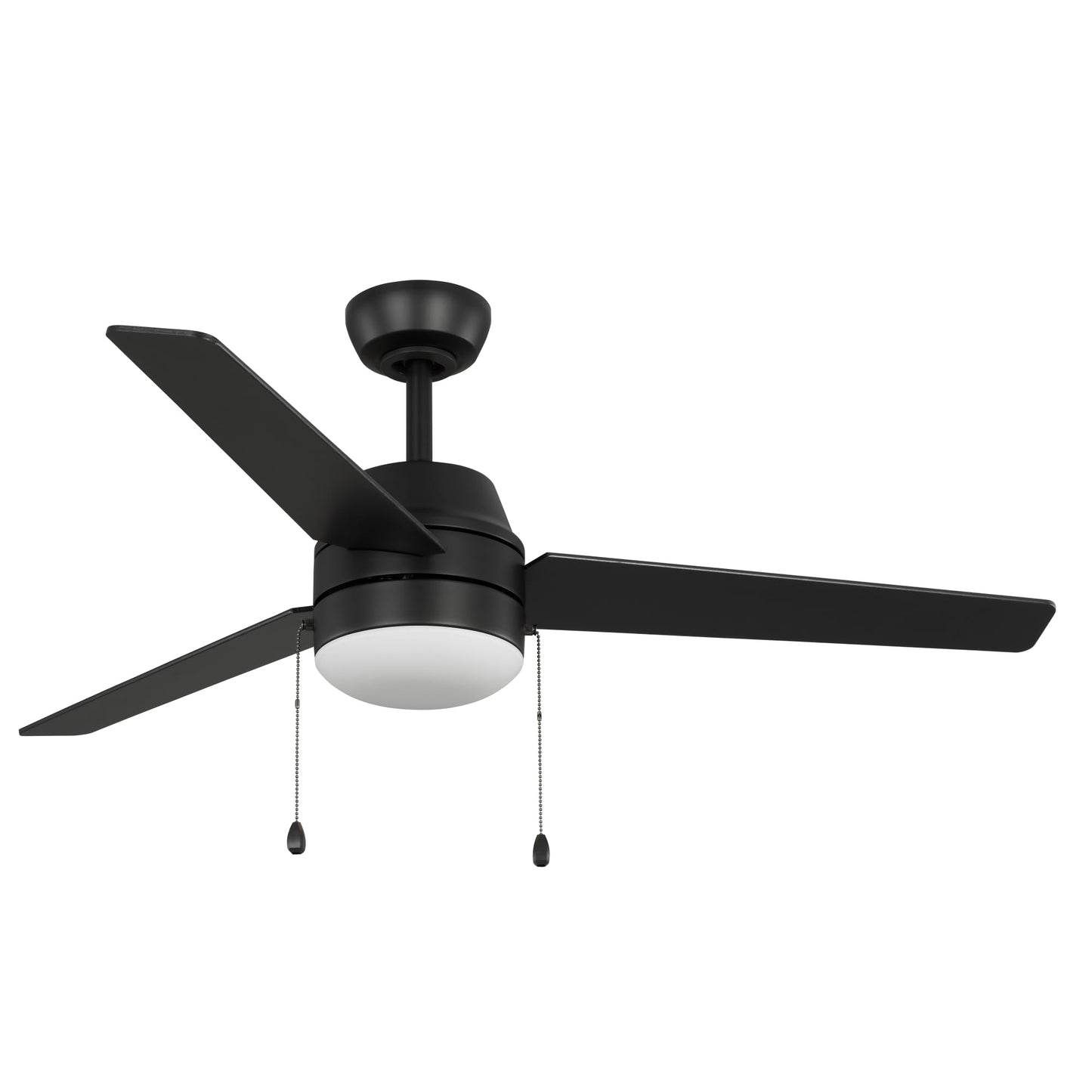 Kathy Ireland Home KICF58313 52" Hilda Ceiling Fan with Light, Indoor Only, 3-CCT LED Lighting, Pull Chain Control, Quick-Install Snap-Fit Blades