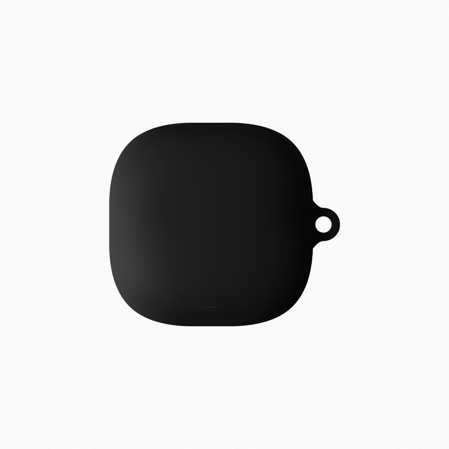 Geiomoo Silicone Case for Anker Soundcore Liberty 5, Soft Flexible Scratch Resistant Protective Cover with Carabiner (Black)