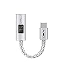 JCALLY JM7 MAX USB-C to 3.5mm Headphone DAC Amplifier CX31993 + SGM8262, Type-C to 3.5mm Digital Audio Decoding for iPhone, Samsung Galaxy, iPad