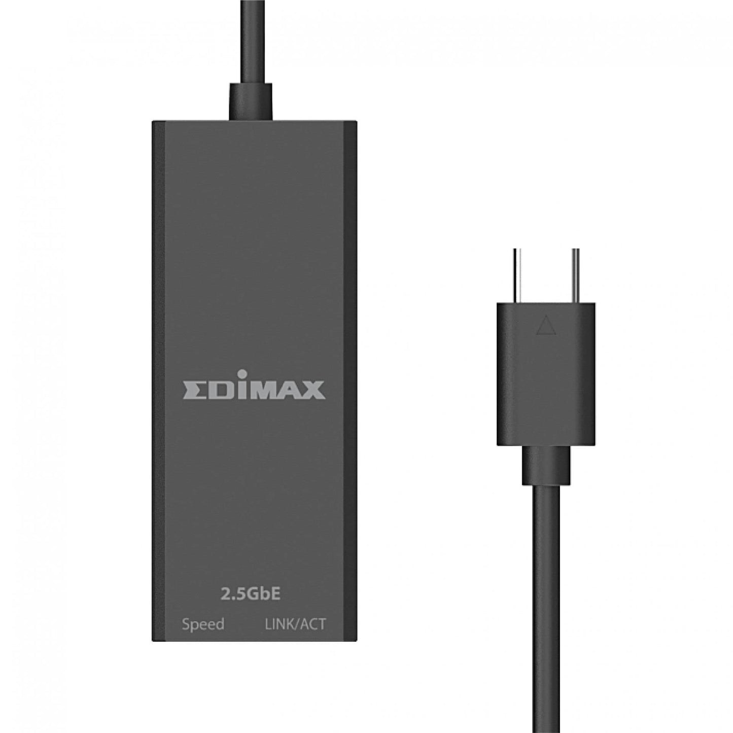 EDiMAX USB-C 2.5Gbps Ethernet LAN Adapter, USB 3.1 Type-C to RJ45 Gigabit Network Converter, 2.5Gbps/1Gbps/100Mbps, Plug and Play, Windows, Gaming