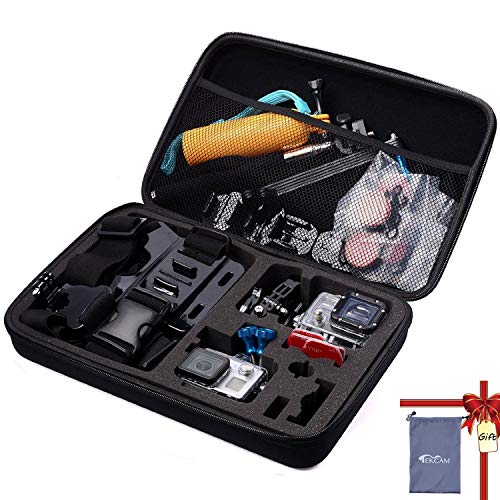 Large Camera Carrying Case Compatible with Gopro Hero 13 12 11 10 9 8 7/AKASO EK7000 Brave 4 Brave 7 V50X/DJI Action 5