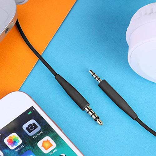 Tobysome QC45 Replacement Audio Cable Compatible with Bose On-Ear 2 OE2 OE2i QC20 QC25 QC35 QC45 QC2 QC3 QC35II Soundlink SoundTrue Headphone Audio…
