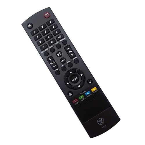 Replacement Remote Control Controller for Westinghouse EW-39T6MZ UW-39T7HW UW-46T7HW UW-48T7HW UX-28H1Y1 TV