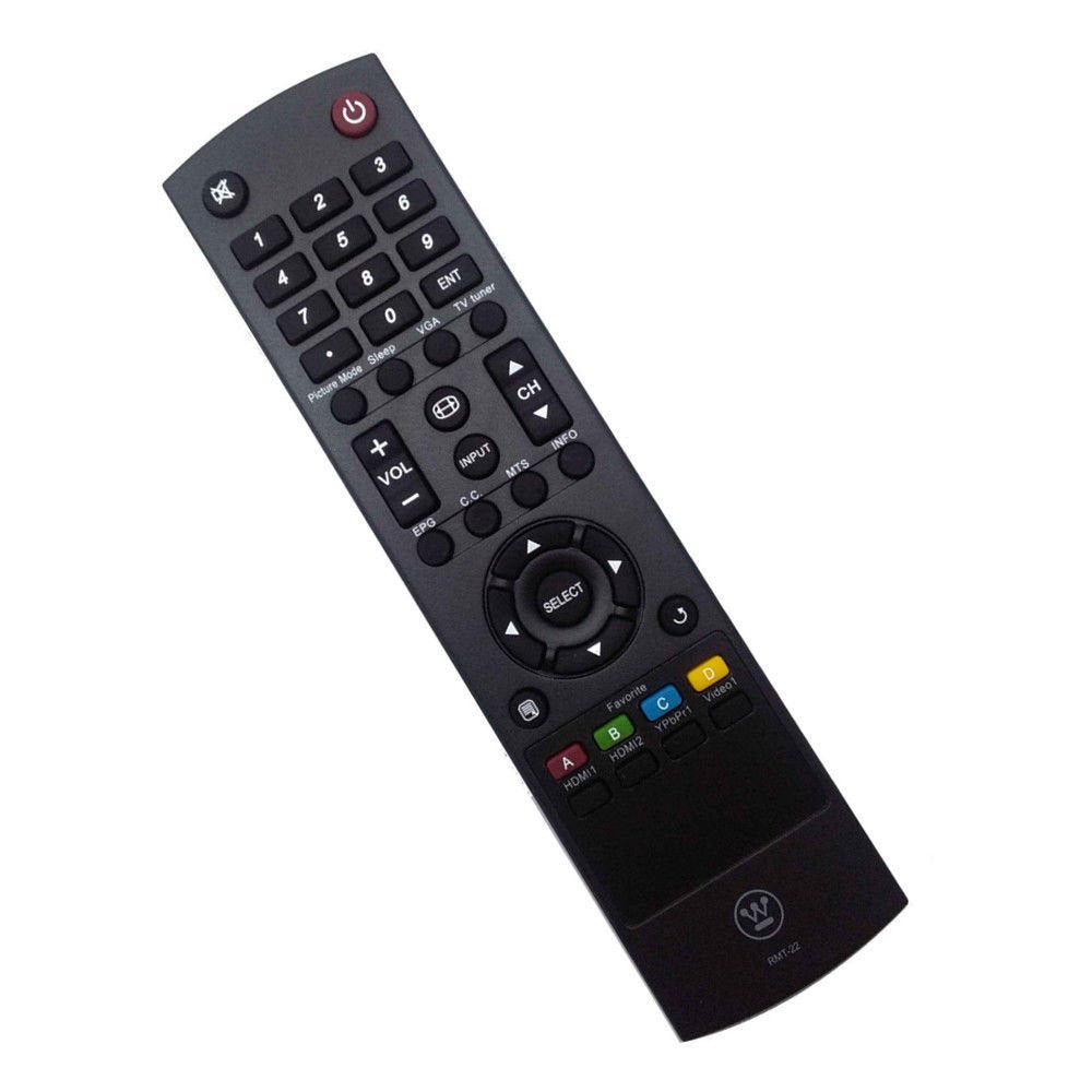 Replacement Remote Control Controller for Westinghouse EW-39T6MZ UW-39T7HW UW-46T7HW UW-48T7HW UX-28H1Y1 TV