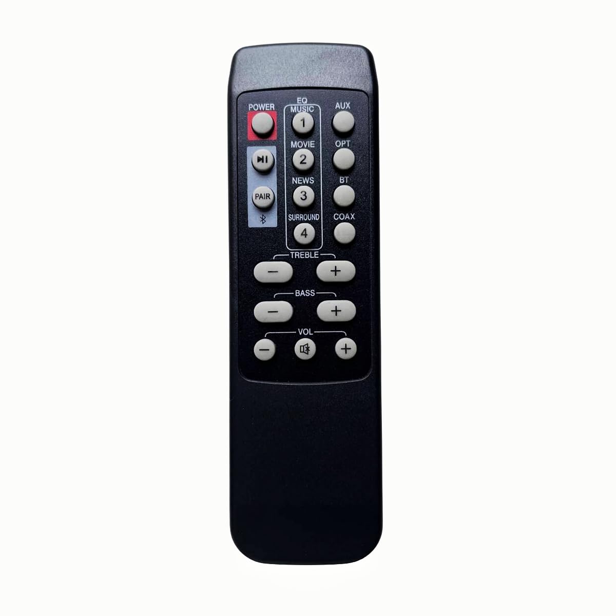 New Remote Control for Rockville HD5C HD5B HD5 & Fujicom FJSB160W FJ-SB160W Bookshelf Home Theater Speakers