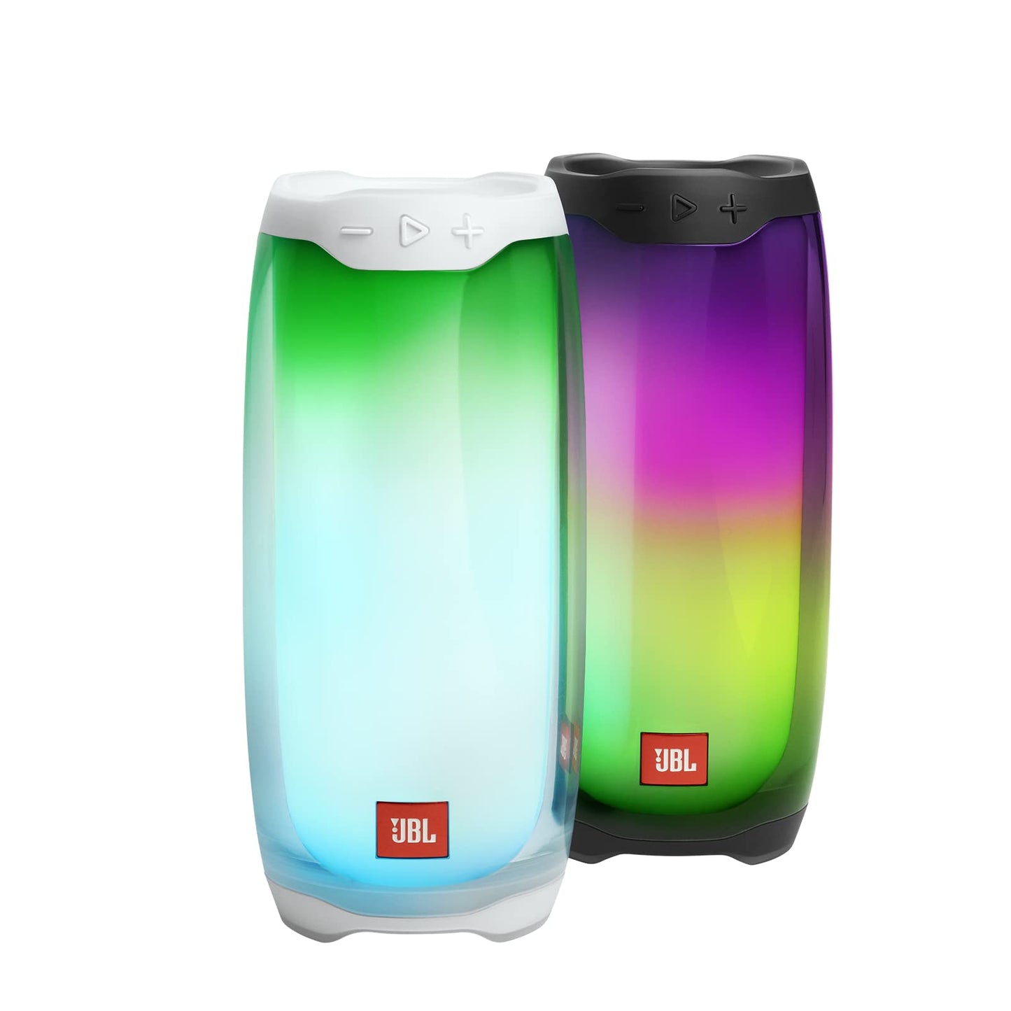 JBL Pulse 4 Waterproof Portable Bluetooth Speaker with Light Show - Black