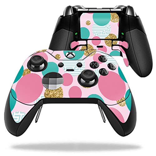 MightySkins Skin Compatible with Microsoft Xbox One Elite Controller - Golden Bubbles | Protective, Durable, and Unique Vinyl wrap Cover | Easy