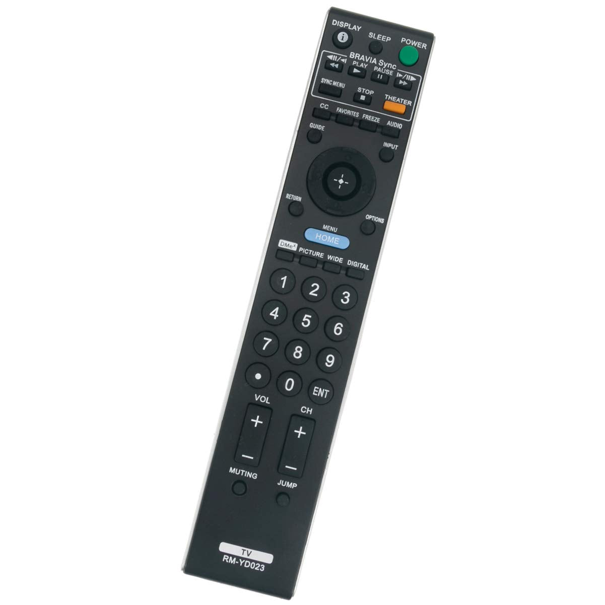 RM-YD023 Replaced Remote fit for Sony TV KDL-40W4100 KDL-42V4100 KDL-46W4100 KDL-52W4100 KDL-40V4150 KDL-32XBR6 KDL-37XBR6 KDL-40V4100 KDL-46V4100