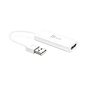 j5create USB to HDMI Display Adapter- USB to HDMI 1080P Cable Converter Adapter for Windows (JUA195)