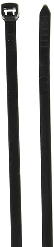 Thomas & Betts L-7-50-0-M Cable Tie, 50 lb, 7.5", Uv Blk (Pack of 1000)