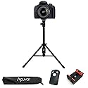 Acuvar Inch Elite Series Professional Heavy Duty Tripod Tall Adjustable DSLR Camera & Camcorder Tripod Stand -Stable Aluminum (54" Inch)