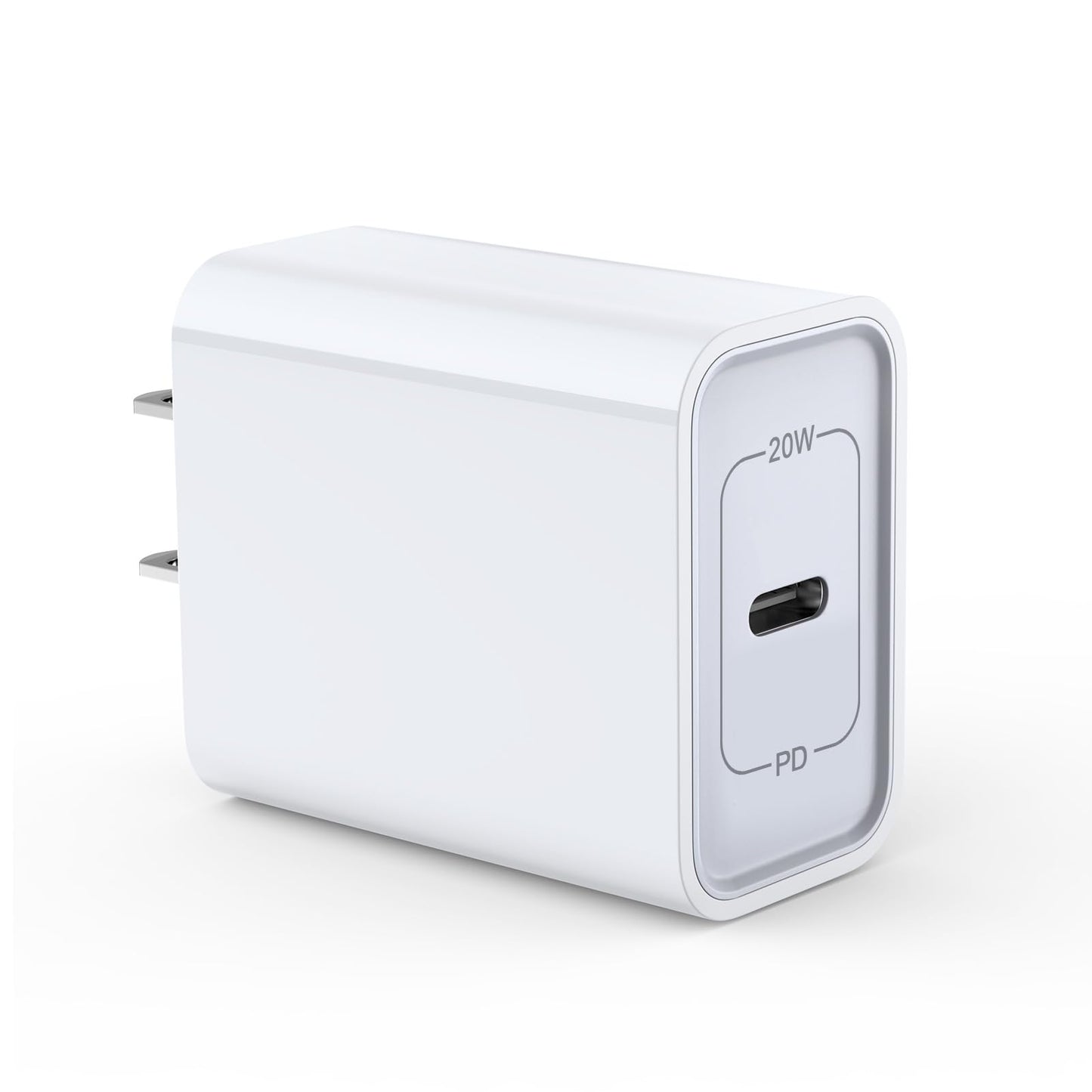 Fast USB C Wall Charger,20W PD Power Adapter Charging Block Compatible with iPhone 17 Pro Max 17 Pro Air 16 Plus 15 14 13 12 11,SE/X/XS,iPad