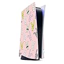 MightySkins Gaming Skin for PS5 / Playstation 5 - Bunny Bunches | Protective Viny wrap | Easy to Apply and Change Style | Made in The USA
