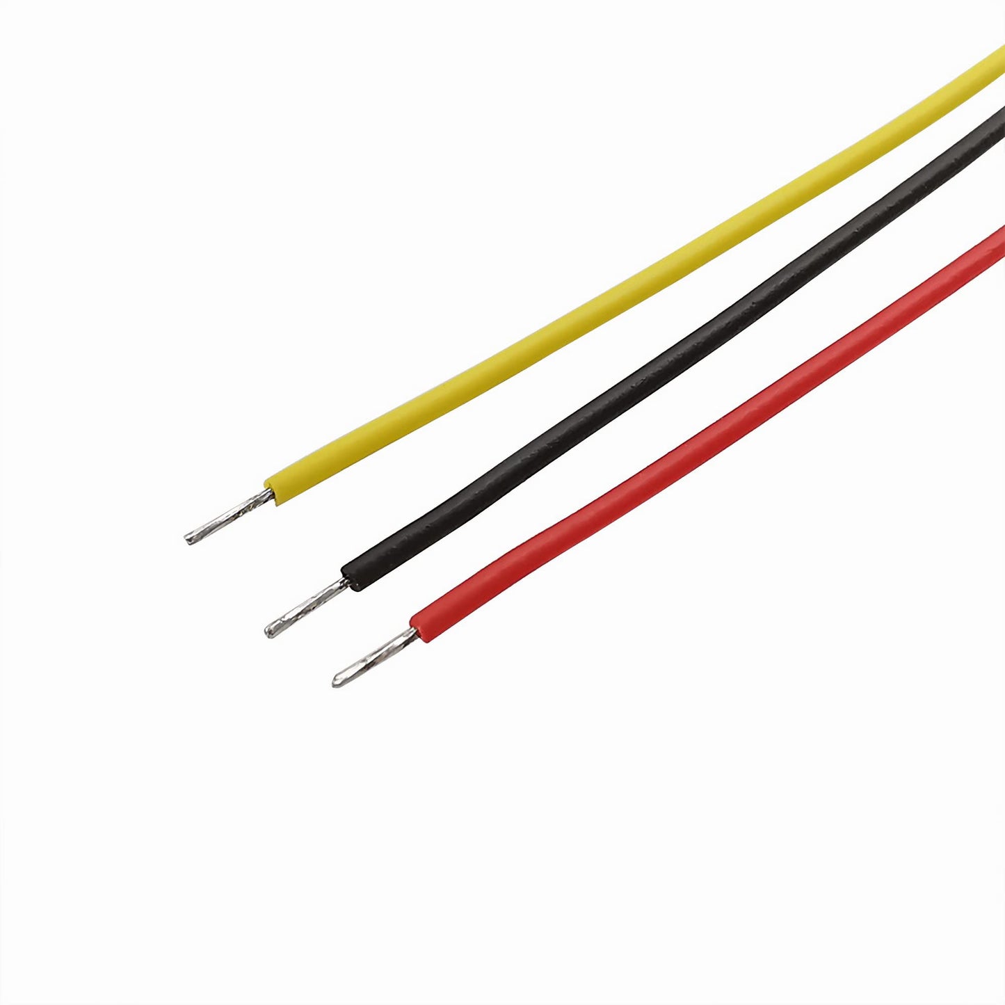 Micro Jst 1.25 Wire Connectors, 20Pairs/40pcs 1.25mm 3 Pin Jst Male and Female Connector Plug with Wires Cables Kit for LED Light 100mm