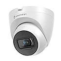 Amcrest 5MP Turret POE Camera, UltraHD Outdoor IP Camera POE with Mic/Audio, 5-Megapixel Security Surveillance Cameras, 98ft NightVision, 132° FOV