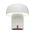 Kooduu Sensa Play Bluetooth Speaker Light with Sound by JBL - Cordless, Rechargeable Speaker & Light with Touch Control for Indoor/Outdoor Use, White