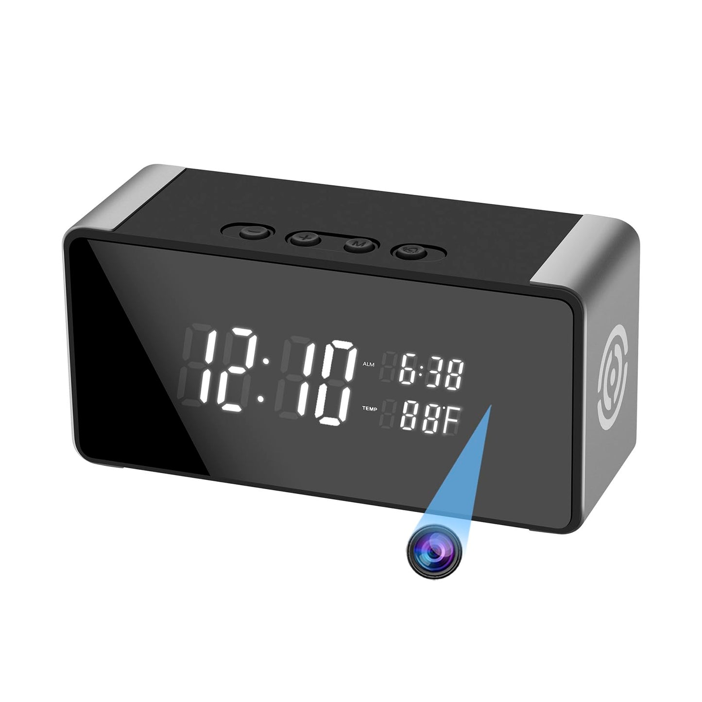 Pragovle WiFi Wireless Mini Security Camera, Full HD 4K/2K/1080P Surveillance Cam for Home Safety Support 5G&2.4G with Night Vision and Motion