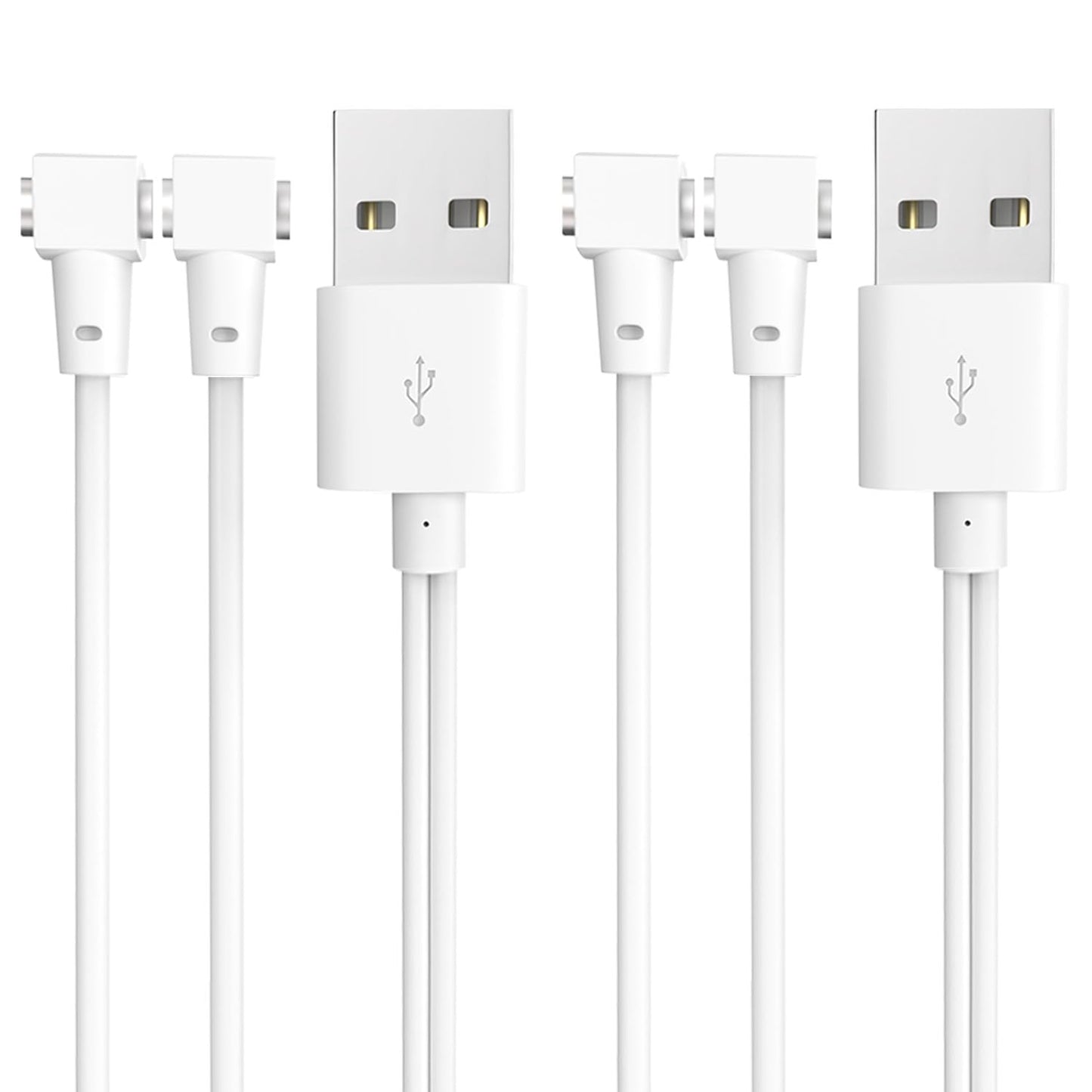 Bicmice Magnetic Multi Charging Cable USB DC Charger Cable 2.6ft/0.8m Replacement Charging Cord Fit for Various Magnetic Pole Charging Devices - 2