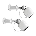 Haoyou (Metal 2 Pack) 360 Degree Adjustable Security Wall Mount Equipped with Security Rope,Compatible with Magnetic Arlo pro/Arlo pro 2