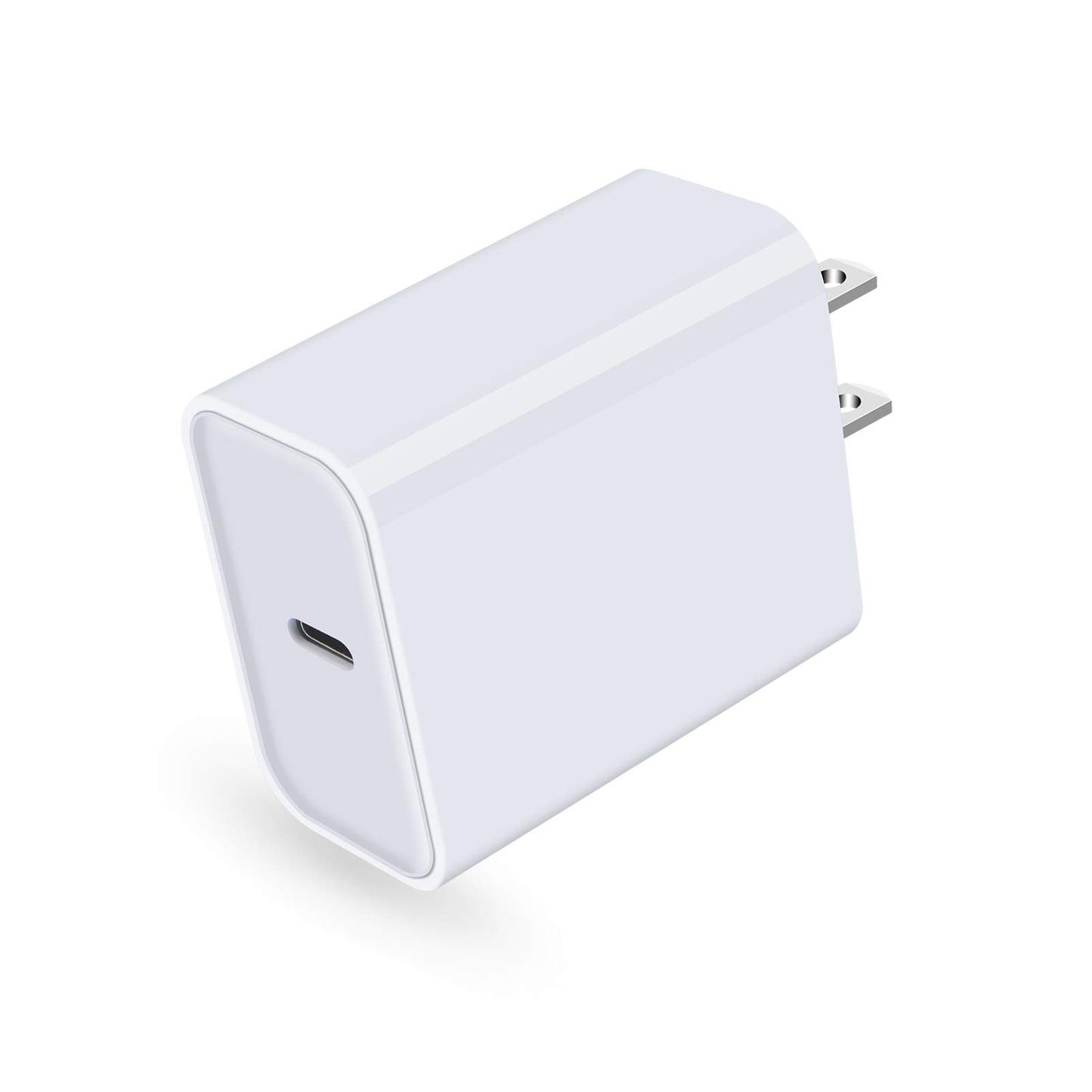 USB C Wall Charger, 18W PD 3.0 Fast Charger Plug Box Power Adapter Type C Charging Block Brick Cube for iPhone 13/SE/12 Mini/11 12 Pro/12 Pro