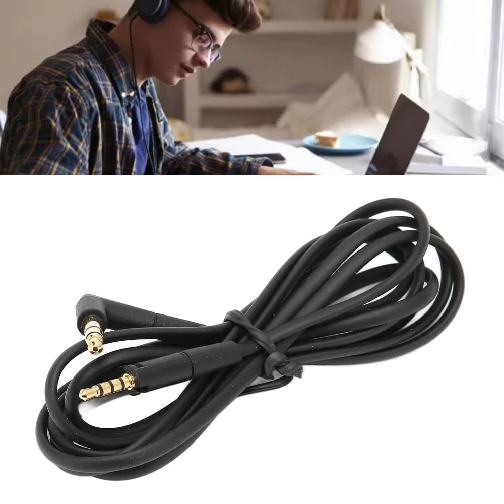 BUTIAO Momentum 4 Cable, Replacement PVC Cable for Sennheiser HD 4.30 4.30i 4.30g 4.40BT 4.50BTNC 400S 450BT 458BT, MB360 MB 360 UC, Momentum 4 3 2 1…