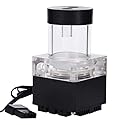 8W 7V CPU Water Cooling Pumpe Reservoir DIY Set, 800L/H 4m, G 1/4" Thread Port, PC CPU Water Cooling System Heat Exchanger Tool, Easy Install