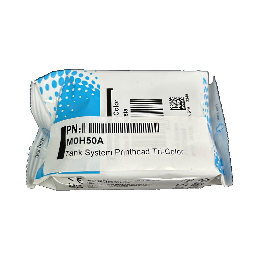 Tri-Color Printhead Cartridge for HP Smart Tank 300 311 350 400 410 411 418 419 500 515 530 550 570 610 615 650 651 5000 5080 5100 Wireless All-in-One