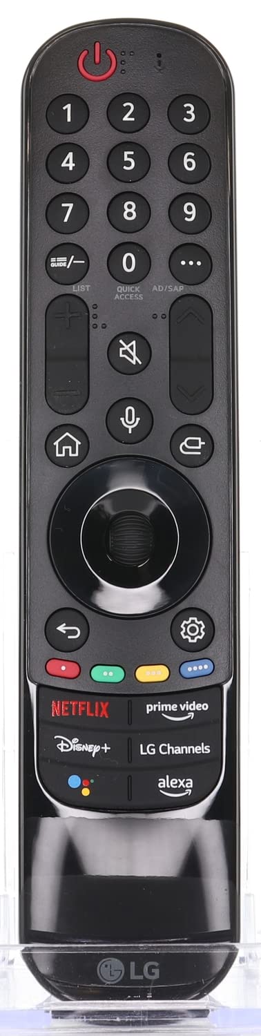 Original OEM MR24GA Magic Remote Control for Most 2022 LG TVs - Upgrade to The Latest Model, Works: AN-MR20GA MR21GA MR22GA MR23GN MR24GA (no NFC)