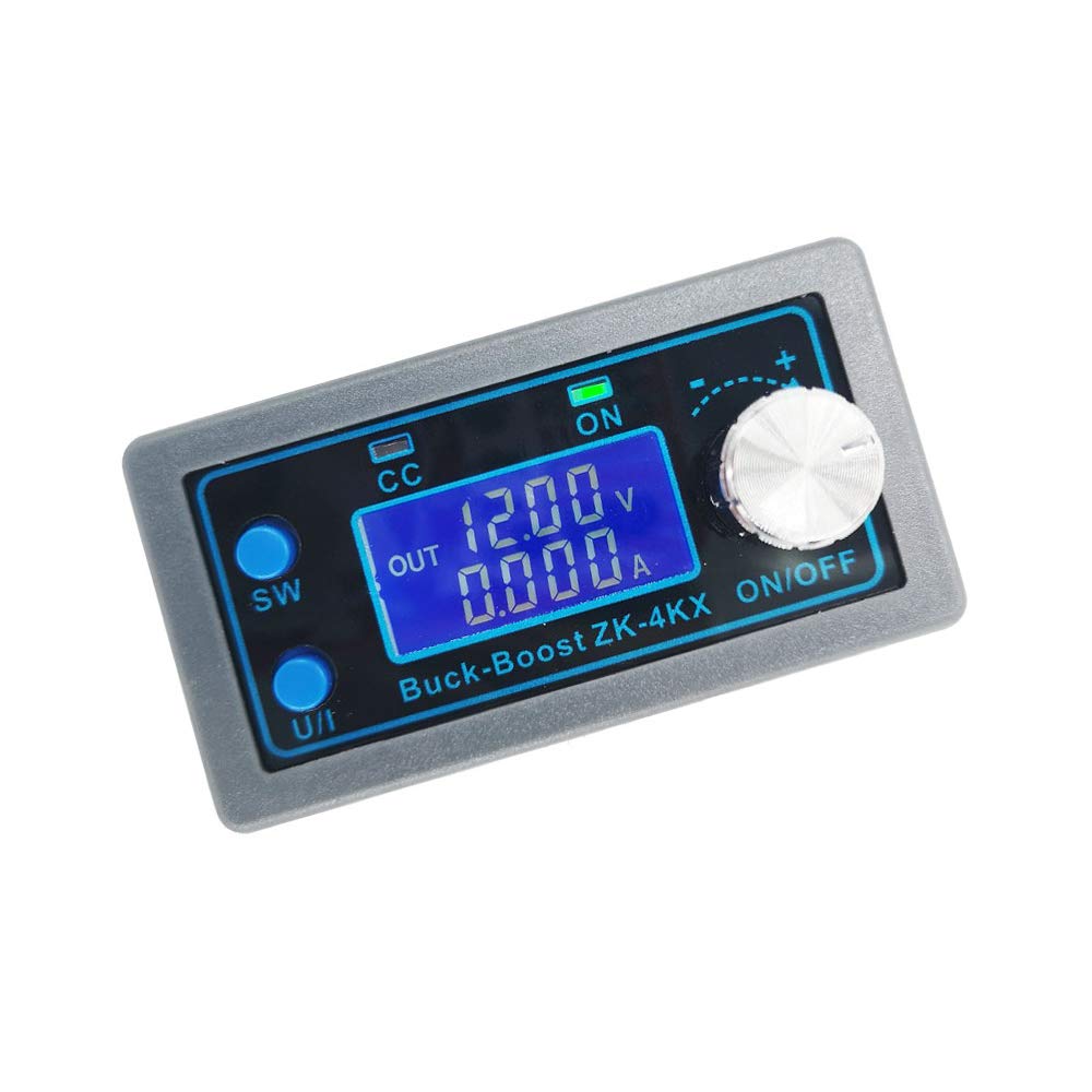 WSDMAVIS 1Pcs DC-DC Buck Boost Converter Regulator CC CV 0.5-30V 0-4A Adjustable Regulated Power Supply Module DIY Solar Battery Chargin Module LCD…